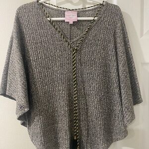 Sweater poncho